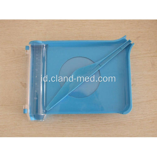 Harga pabrik Plastik Pill Counter Tray Dengan Spatula